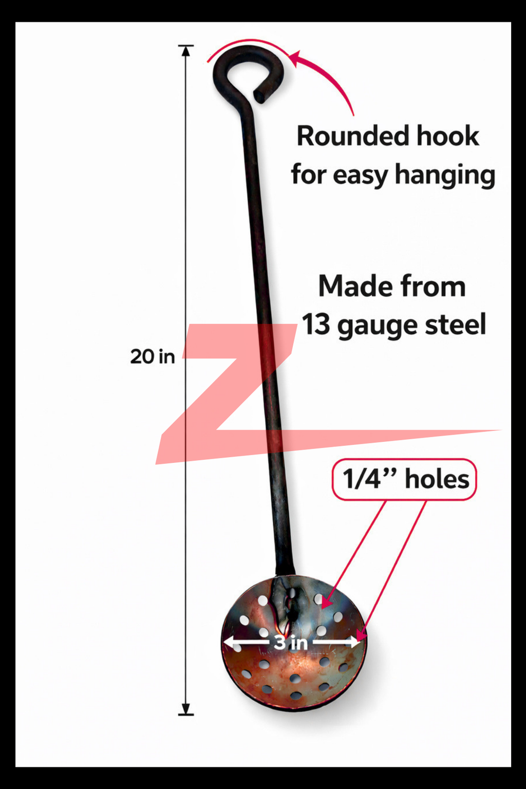 3" Steel Casting Skimmer – Made in USA
