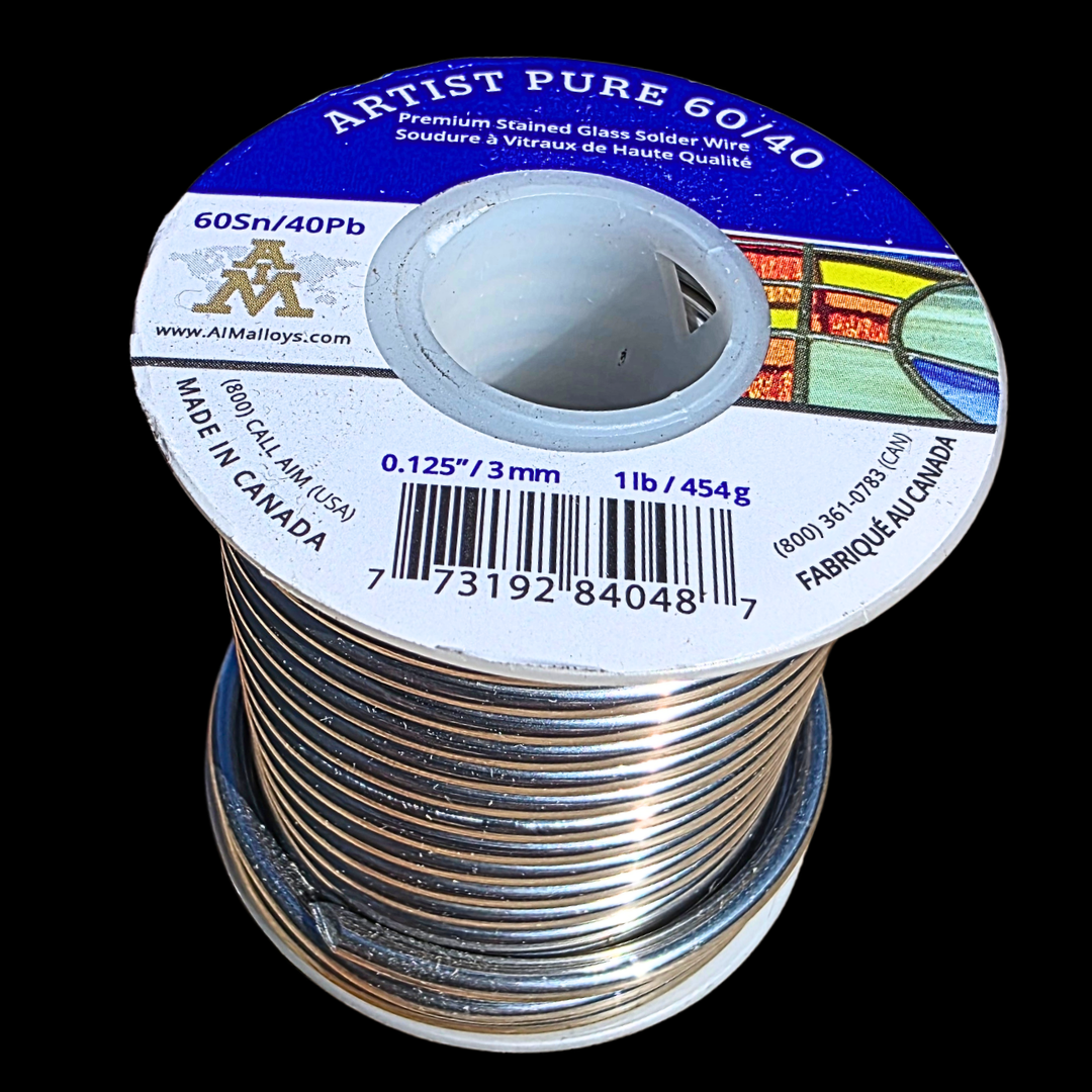 Artist's Pure 60Sn/40Pb - 0.125" - 1lb spool