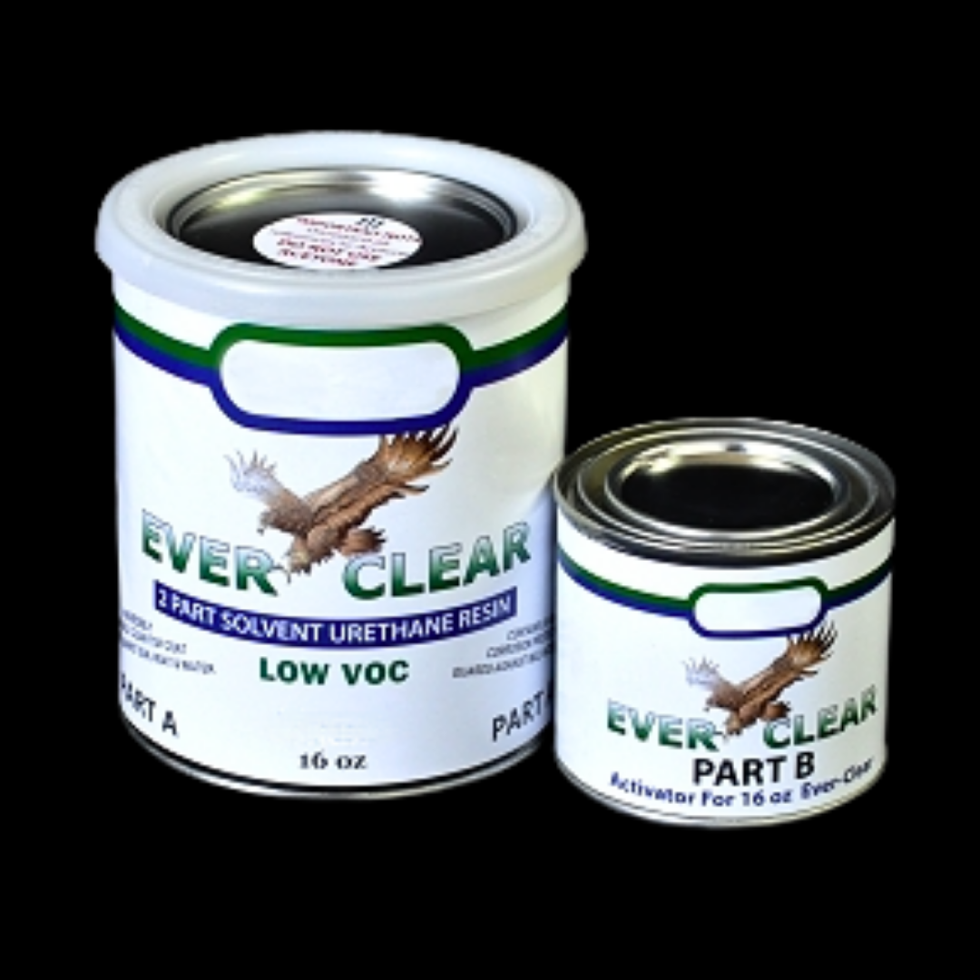 Ever Clear Sealer for Zinc Horizontal Surfaces - 2 Parts A / B 32 oz