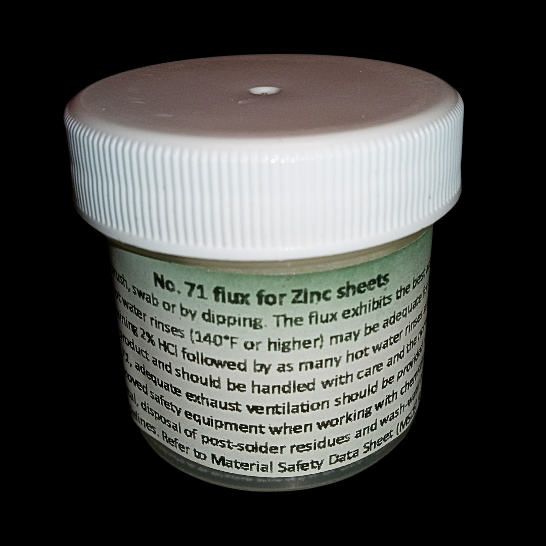 Joint Flux for Zinc Sheets