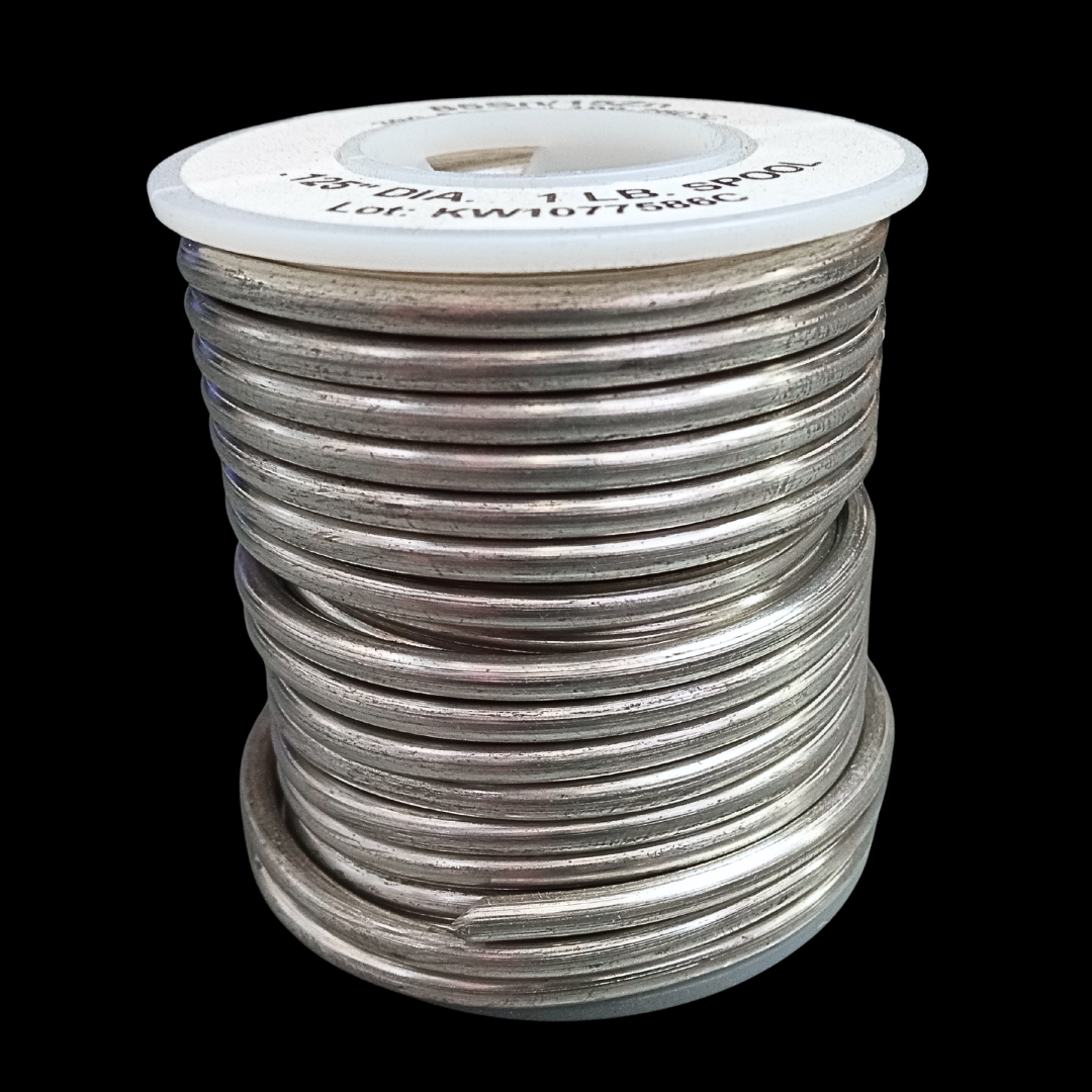 40 Tin/60 Lead - AIM Solid Solder Wire 0.125" dia (1 Lb)